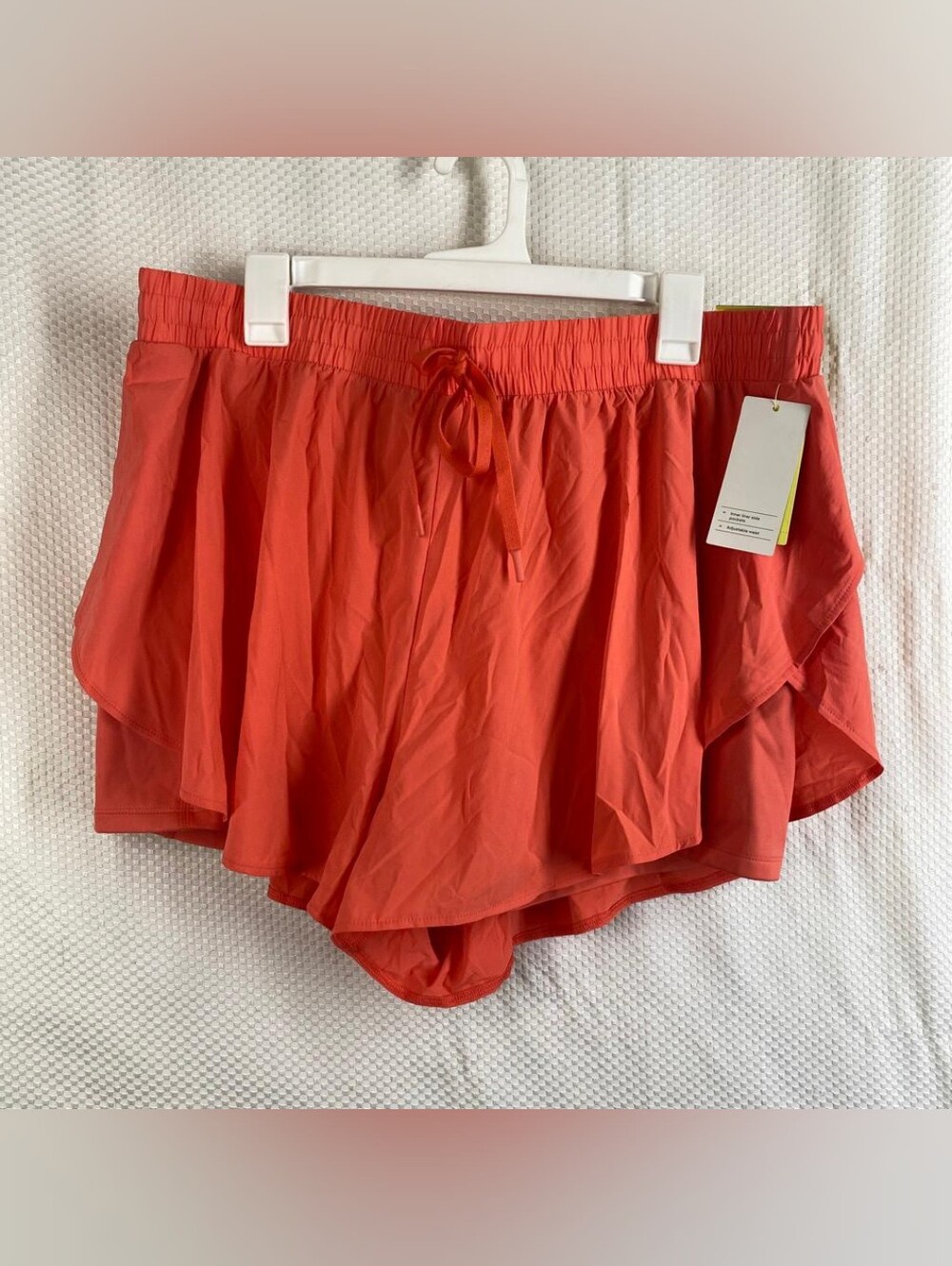 All In Motion Coral Flowy Running Shorts Size XXL Double Layer Athletic Skort